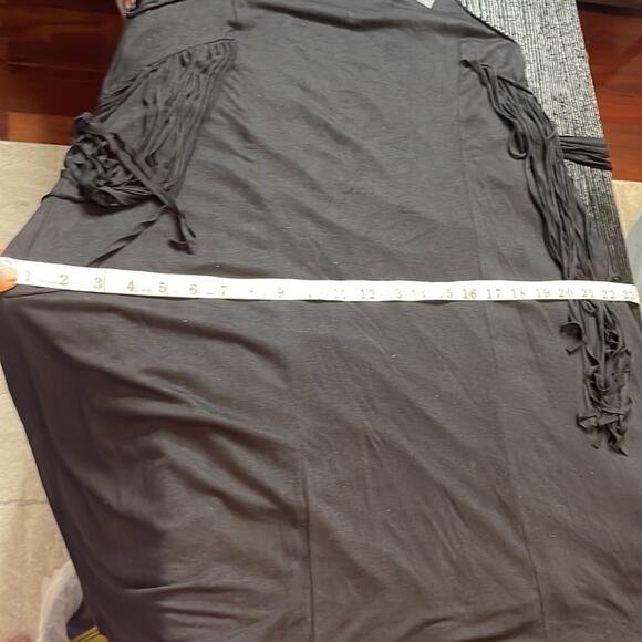 NWT Very J knit cowgirl fringe shift dress - Picture 5 of 7